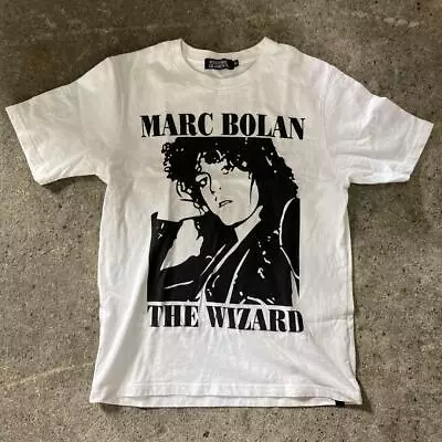 Hysteric Glamour  X  T Rex Marc Bolan Photo Print White T Shirt USED • $103