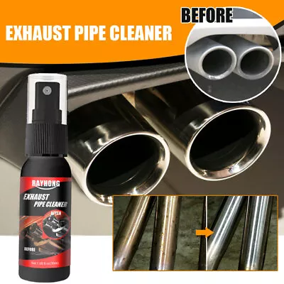 1Set 30ml Car Parts Exhaust Pipe Cleaner Rust Remover Spray Accessories Kit Tool • $9.89