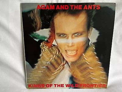 ADAM AND THE ANTS - KING OF THE WILD FRONTIER VINYL LP RECORD In GOOD+ CONDITION • £1.25