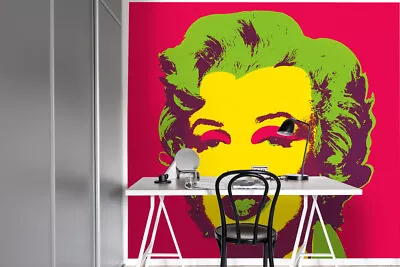 3D Andy Warhol Marilyn Monroe Wallpaper Wall Mural Removable Self-adhesive 189 • $226.67