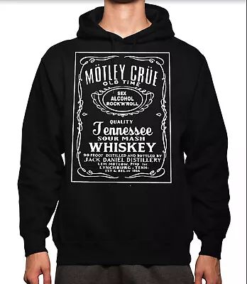 Motley Crue N HOODIES BLACK MEN's SIZES • $24.99