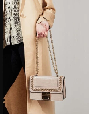 £45 • Buy Carvela Mini Bailey Snakeskin-effect Bag