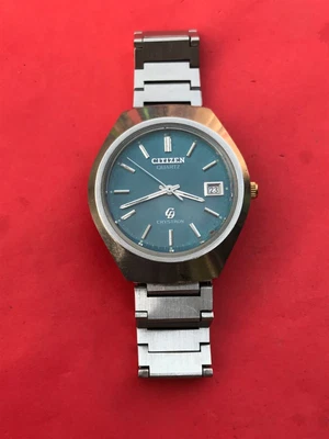 $155 • Buy Vintage Citizen Quartz Crystron Japan Men's Watch