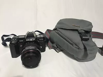 Minolta 7000 Maxxum Camera W/ 28-70mm Tokina AF Lens & Camera Bag  WJ2 • $179