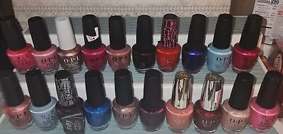 OPI Nail Polish - Lot Of 20 Regular Zise *please See Pictures For Shades * • $49