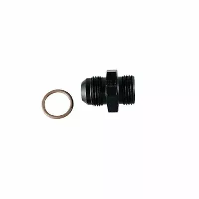 Fragola 495100-BL -6 AN Radius To 6ORB O-Ring Black Fitting IMCA USRA NHRA • $10.87