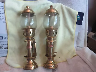 Brass Gwr Replica Carraige Railway Lamp Lantern Wall Mounted Great Western Rr • $33.88