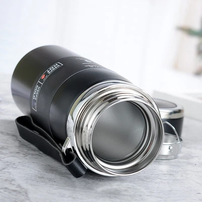 $32.53 • Buy 1L Insulated Water Bottle Stainless Steel Vacuum Temperature Display Thermos I1