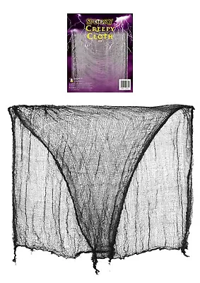 Halloween Creepy Cloth Window Table Door Net Spooky Fancy Dress Cob Web Prop • £2.60