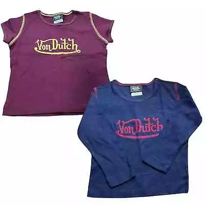 NWOT Von Dutch Vintage Toddler Kids T-Shirt Bundle Size 4 • $29