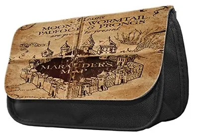 £11.79 • Buy Harry Potter Marauder Map Themed Pencil Case-make Up Case,back To School