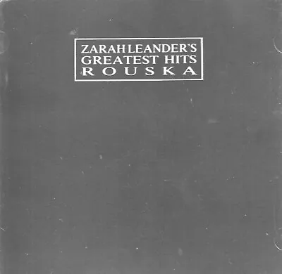 Zarah Leander's Greatest Hits By VA (CD 1987 Rouska) Rare Compilation/Leftfield • $9.99