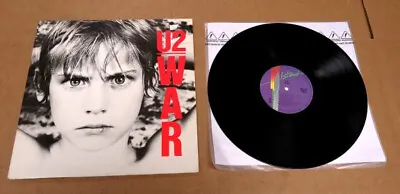 Original U2 War USA Vinyl LP Near Mint Free Shipping • $22.95