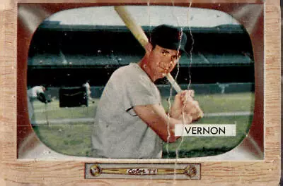 1955 Bowman #46 Mickey Vernon • $3
