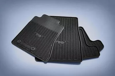 OEM NEW 2015-2020 Ford Mustang All Weather Tray Style Rubber Contour Floor Mats • $128.79