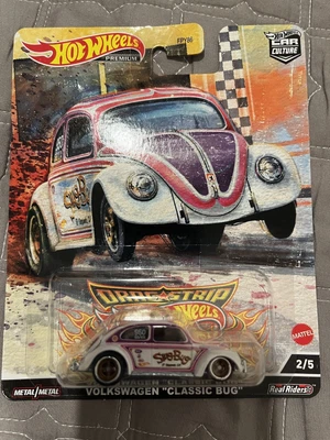$12 • Buy Hot Wheels Premium Car Culture VW Volkswagen Classic Bug 2/5