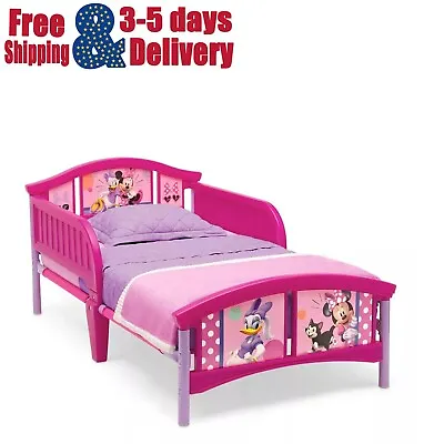 Delta Children Disney Minnie Mouse Plastic Toddler Bed(Mattress Not Included) • $65.99