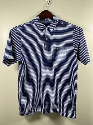 Vineyard Vines Polo Shirt Men Small Blue Pima Cotton Casual Outdoor Adult • $17.27