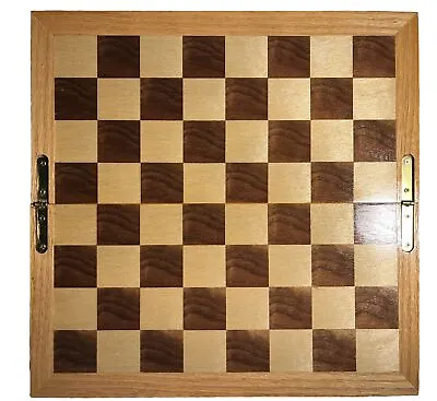 Vintage Brookstone Old Oaken Chess/Checker Game • $49.99
