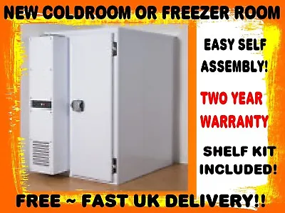Me1414f Walk In Freezer Room & Monoblock Inc Delivery We Can Build Any Size Too! • £4548