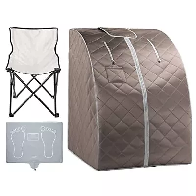 Portable Far Infrared Sauna For Home Personal Sauna For Relaxtion & Detox At... • $251.31