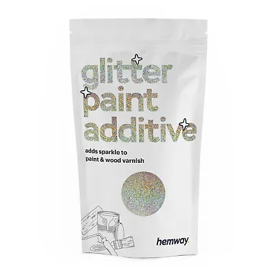 £9.95 • Buy Hemway Glitter Paint Wall Additive For Emulsion (Choose 40+ Colours) Wallpaper