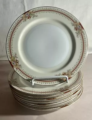 8 Meito China Regina 7 3/8  Salad Plates • £45.23