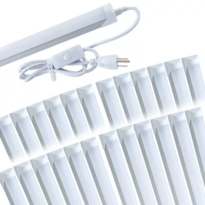 24 Pack 4FT LED Shop Light T8 Linkable Ceiling Tube Fixture 24W Daylight 6000K • $189.99