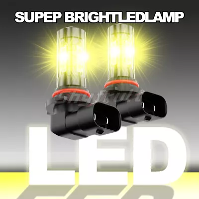 3000K Super Yellow 9005 HB3 LED Bulbs High Beam Daytime Running Lamps • $13.99