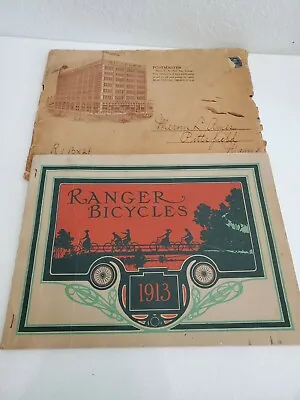 Vtg 1913 Ranger Bicycle Catalog Mead Cycle Co Chicago Bikes And Accessories • $399