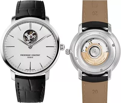 New Frederique Constant Ø40 SLIMLINE HEART BEAT AUTOMATIC FC-312S4S6 • $2222