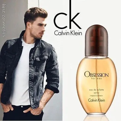 Calvin Klein Obsession Eau De Toilette EDT For Him Spray Men Fragrance 30 Ml New • £26.54