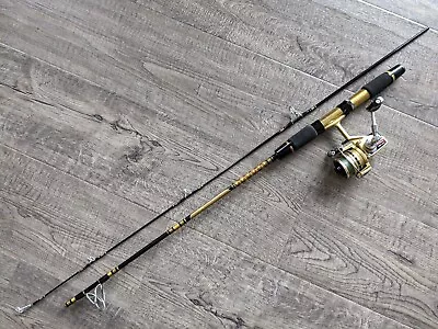 Vintage Gold DAIWA MINI-MITE Rod & Reel Combo 4'6  2PC NICE Made In Japan • $69.95