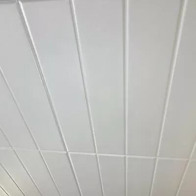 $69 • Buy Styrofoam Ceiling Tile Beadboard Style - Glue Up On Popcorn. 16 Tiles ~ 43 Sq.ft