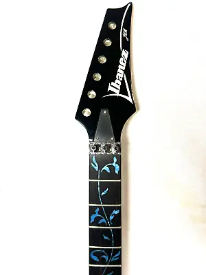 Maple Ibanez Electric Guitar Neck 24 Fret Blue Tree Inlay Rosewood Fingerboard • $159.99
