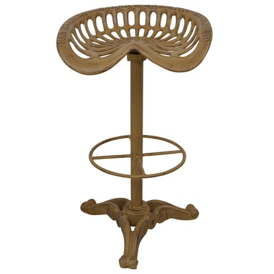 Bar Stool Tractor Seat Classic Car Tractor Vintage Iron Antique Style 78cm • £301.58