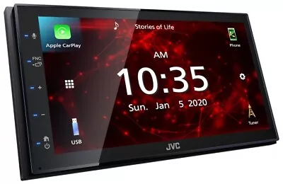 JVC KW-M560BT 2-DIN Car Stereo Apple CarPlay/Android Auto SXM • $228