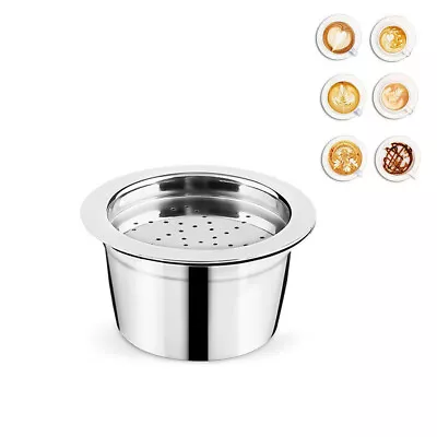 For Verismo / KFEE/CBTL Stainless Steel Coffee Pods Cup Reusable Capsules Filter • £15.98