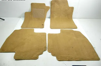 Mercedes Benz Original ML W 163 LHD Velour Floor Mats Java Beige New • $156.58