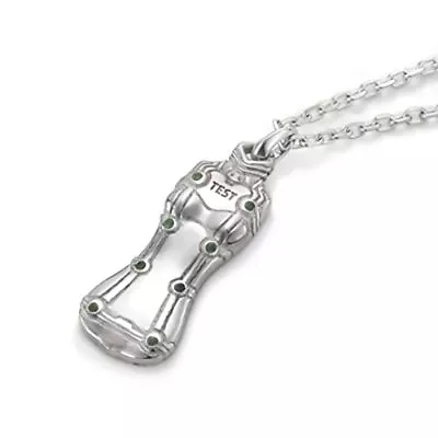 $126.95 • Buy U-TREASURE EVANGELION Plug Suit Necklace TEST ASUKA Langley Silver Women Gift