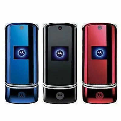 Original Unlocked Motorola KRZR K1 Cell Phone Bluetooth 2MP GSM Mobile MP3 • $33