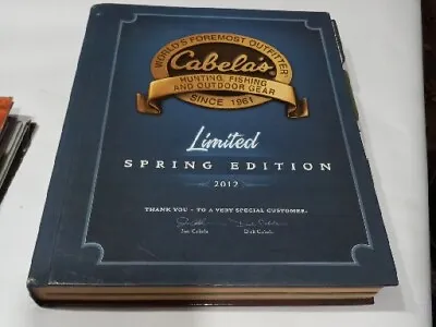 Cabela's Limited Edition Hardcover 2014 Spring Catalog Limited Edition • $10