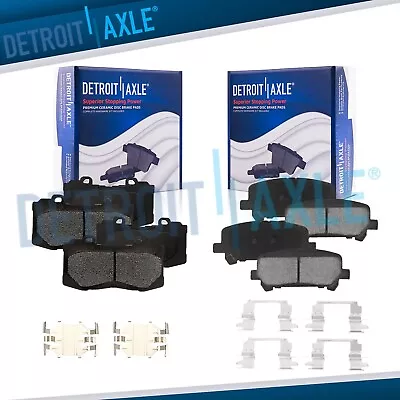 4pc Front & Rear Ceramic Brake Pads For 2015 2016-2020 Chevy Colorado GMC Canyon • $43.94