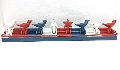 Antique Carnival Cast Iron Shooting Gallery Target Bird Star Arrow Vintage Game • $595