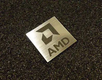 AMD Label / Logo / Sticker / Badge 25 X 25 Mm [421] • $3.29