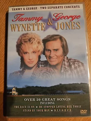 Tammy Wynette & George Jones Dvd 2 Separate Concerts Country Music • £12.99