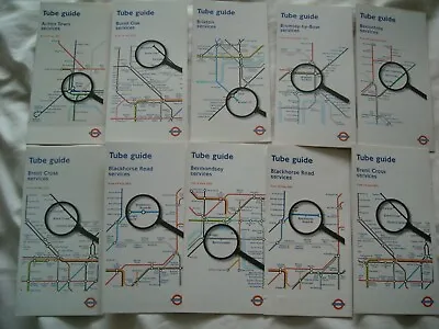 London Underground 2001 To 2002 Tube Guides Tube Maps • £11