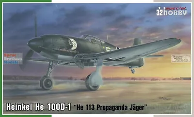 SPH32009 1:32 Special Hobby Heinkel He 100D-1  He 113 Propaganda Jager  • $58.94