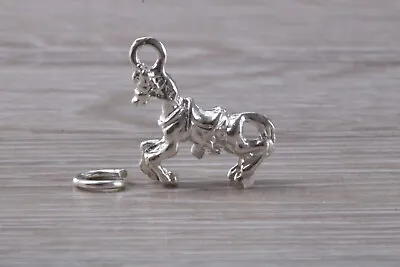 Horse Charm Made From Solid Sterling Silver • £14.95