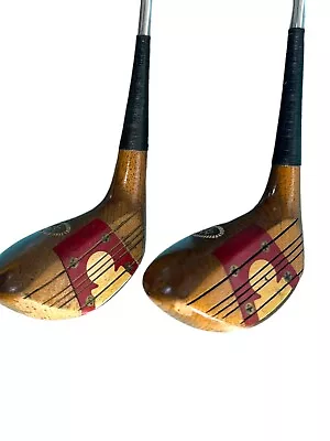 MacGregor C2W Red/White Keysite Insert 4W & 5W Wood Vintage Persimmons. • $19.99